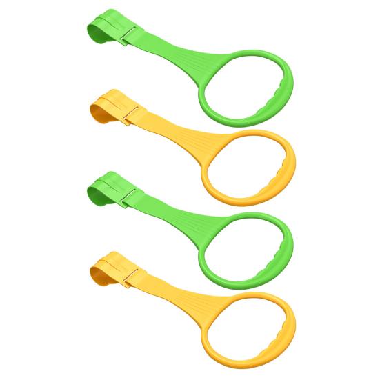 4 шт. детские подтягивающие кольца для упражнений при ходьбе, легкая установка, детский гимнастический стенд, вспомогательные кольца для вставания, милые