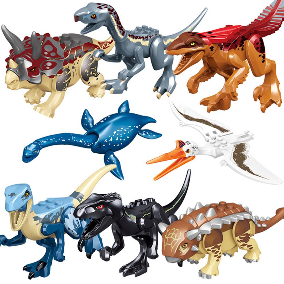Jurassic World Park Dinosaur Building Blocks Figure Kid Toys Gift Set