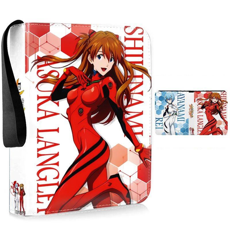 Neon Genesis Evangelion EVA Card 400pcs/900pcs Album Book Folder Anime Collections Zipper Cards Binder Holder Toys Gift