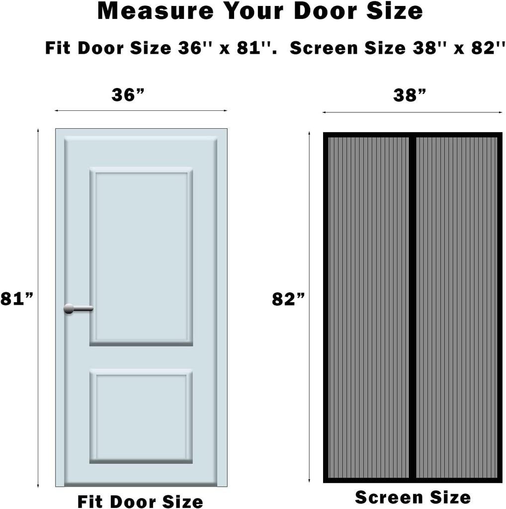 Жаркое лето 2024, противомоскитная дверная занавеска, защитный экран от насекомых, кухонная сетка для двери, магнитная сетка, сетка для дверной занавески