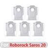 Roborock Saros 20 Robot Vacuum Cleaner Accessories Main Side Brush Mop Cloth Hepa Filter Dust Bag Replacement Spare Parts