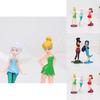 Очаровательный набор из 7 фигурок феи Динь-Динь Tinkerbell Для детей С подставками