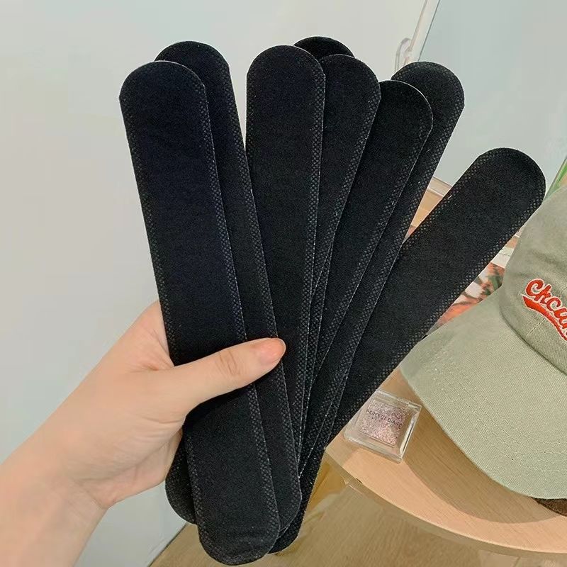 10/30 шт. Поглощающие пот наклейки для шляп Женские Мужские Хлопок Защита от грязи Спортивный Пояс Ободок Шляпы Невидимая Белая Лента Уменьшитель Шляпы Подкладка