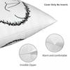 Smug Soyjak Meme Pillowcase Polyester Cushion Cover Decor Smiling Wojak Pillow Case Cover Living Room 40X40Cm