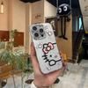 Серебряный чехол для телефона Sanrio Hello Kitty для Apple 12