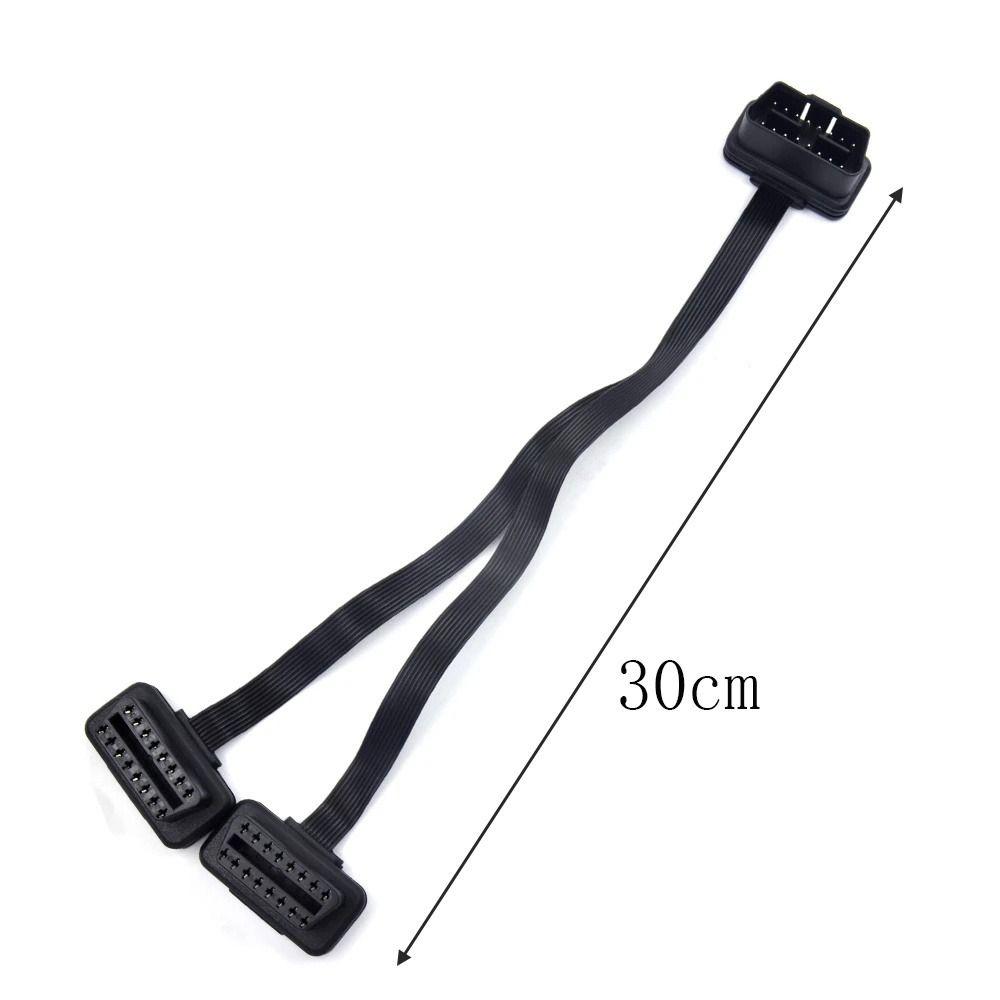 OBD OBDII OBDII Y-разветвитель Автомобильный удлинительный кабель Удлинительный кабель для сканера Разъем для диагностического сканера