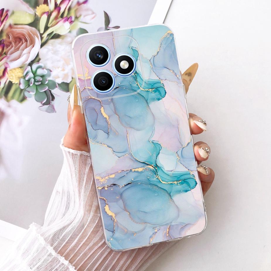 Чехол для Honor X8d 4G Красивая Девушка Павлиний Рисунок Мягкий Силиконовый Чехол для Телефона Для Honor X8d X 8d HonorX8d 4G Fundas Бампер