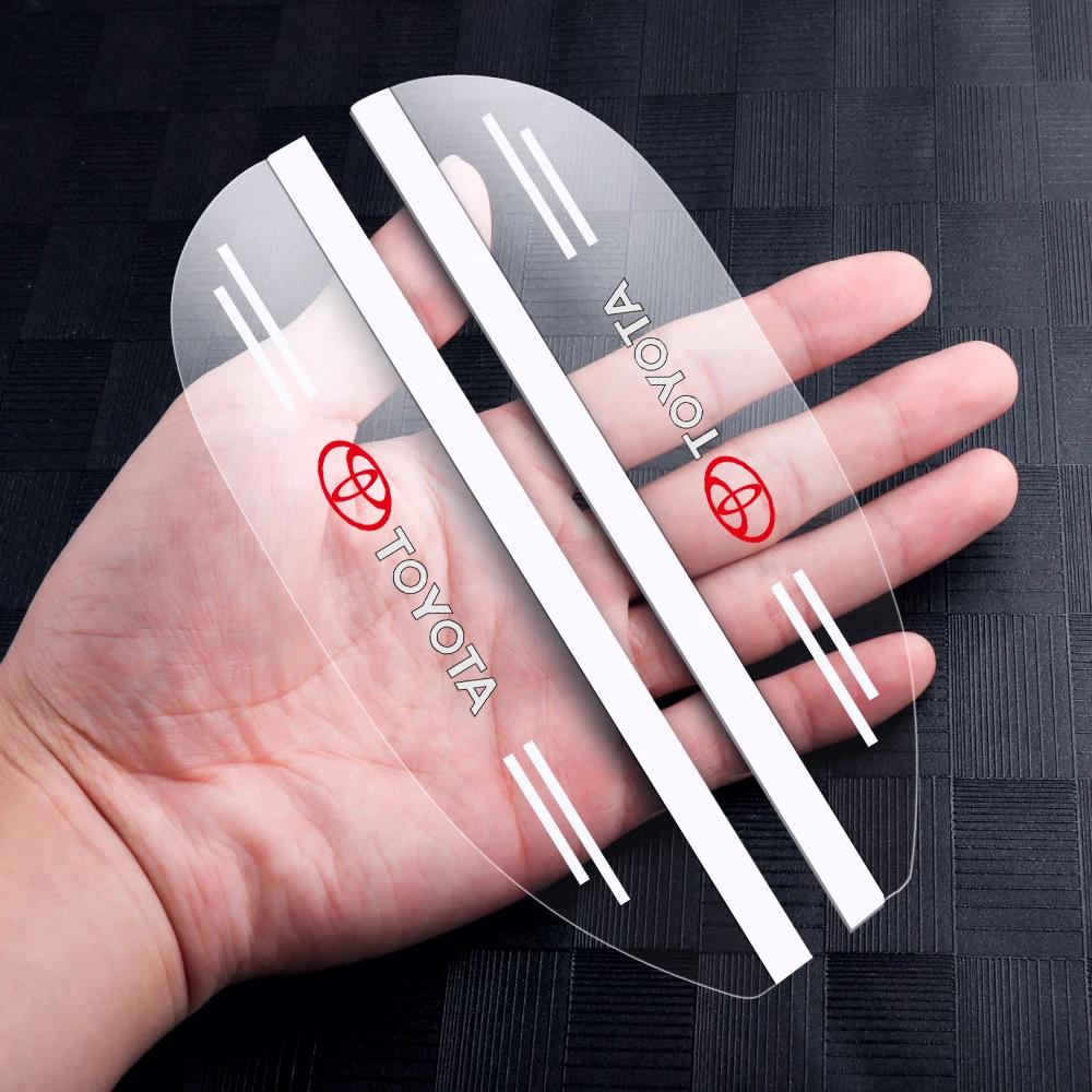 Car Rear View Side Mirror Rain Board Eyebrow Guard Sun Visor For Toyota C-hr Prado Rav4 Yaris Hilux Prius Avensis Corolla Camry