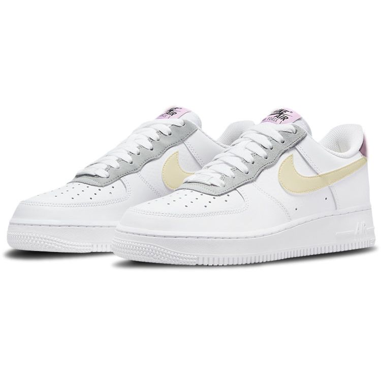 Nike Air Force 1 07 Essential White Lemon Drop Women Sneakers Regal-Pink DN4930-100