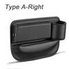 1Pc Leather Car Seat Gap Organizer for Phone Key Card Glasses Automatic Storage Organizer Multi-Functional Auto Console Side Storage Box