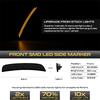15-21 Chrysler 300 Smoked LED Side Markers 4PCS
