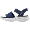 Skechers Слипоны Удобные Мягкие Пляжные Сандалии Женские Сандалии Темно-Синие 120006-NVY