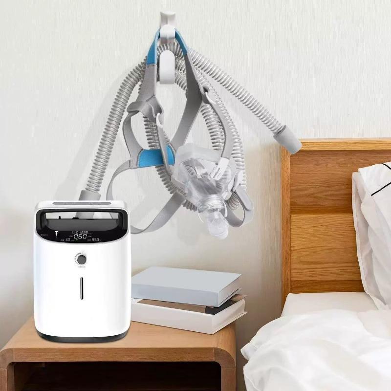 Вешалка для CPAP-шланга с функцией защиты от отсоединения Крючок для CPAP-маски Держатель трубки Органайзер для CPAP-шланга Предотвращает запутывание шланга для лучшего сна