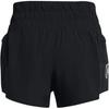 Under Armour Свободные спортивные шорты с логотипом и высокой талией, женские шорты, черные 1382962-001