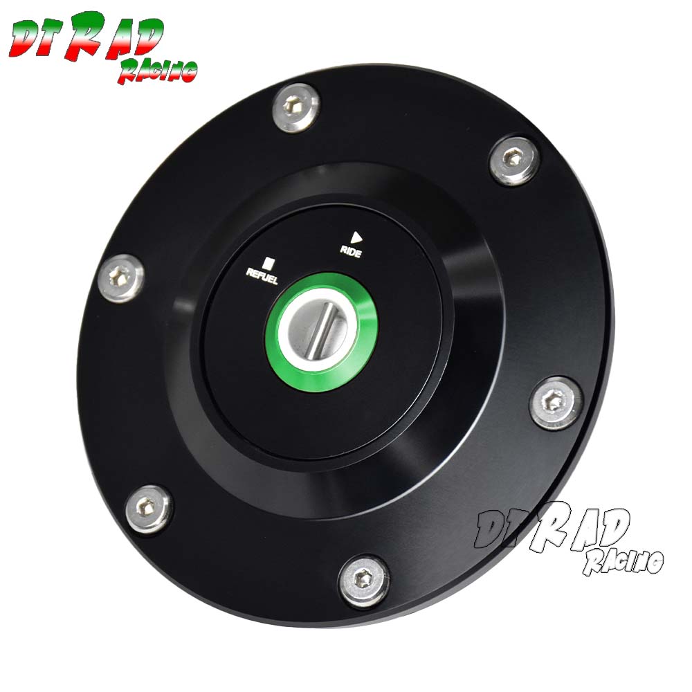 For TRIUMPH TIGER 800/XC All Year 1050 2006-2013 CNC Dirt Bike Fuel Tank Caps Motorcycle Key Locking System Oil Filler Cover