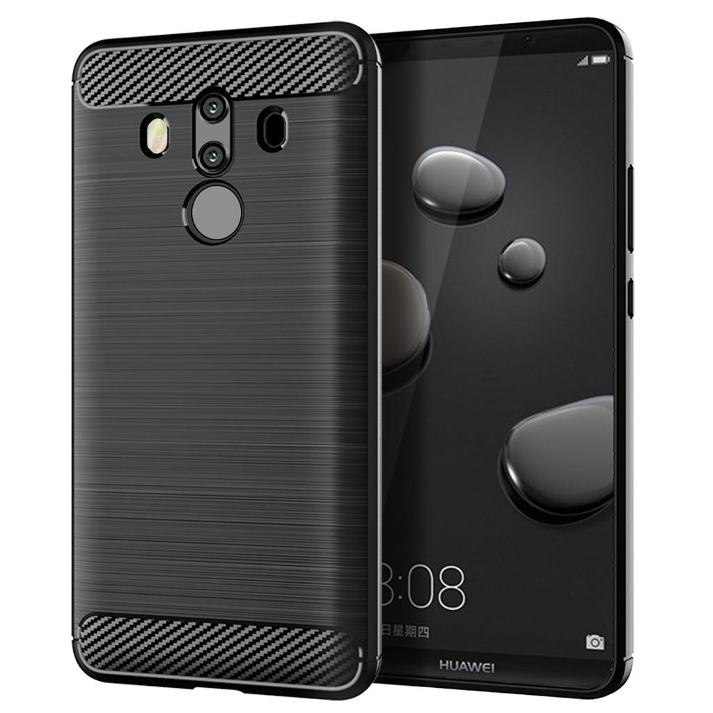 Силиконовый чехол для Huawei Mate10 Pro 10Lite 10RS Противоударный чехол из углеродного волокна для mate rs se 10 pro 10 lite huawey Coque Fundas