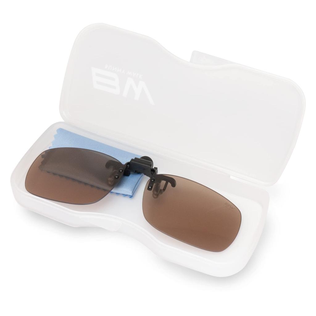 Поляризованный фартук черный [Bunny Walk] на застежке BW-023 BW-0232C HC-BROWN