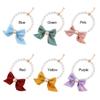 Adjustable Puppy Accessories Pet Products Bow Dog Bell Cat Jewelry Pet Pearl Collar Pearl Necklace