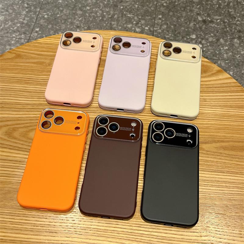 Crystal Lens Protector for iPhone 17 Pro Max, 16, 15, 14 Pro & 13 with Skin-Feel Film