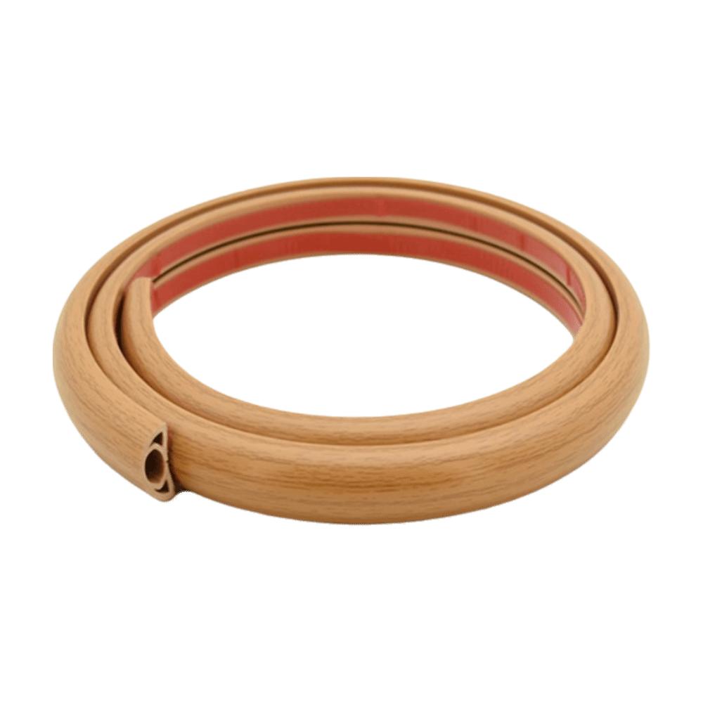 Professional Self Adhesive Floor Cord Cover PVC Trimmable Wire Hider Flexible Low Profile Power Cord Protector Home Office