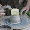 Clay Pottery Throwing Trimming Spinner Tools Compact Portable Easy To Use Ceramic Rotary Clay Spinner Clay Finishing Tools