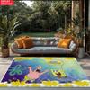 Cartoon and Anime Large Room Carpet Non Slip Cartoon Kids Bedroom Living Room Floor Mat Home Decor Children's Play Carpet