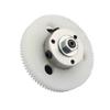 CNC Machine Tool Nylon Eccentric 80 Teeth 100 Teeth Gear Nylon Wheel Straight Tooth Eccentric Rack Tooth Shaft Synchronous Wheel
