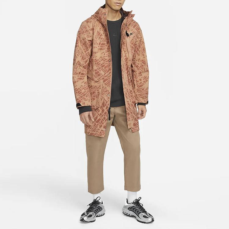 Nike Storm-Fit ADV Tech Pack Мужская куртка с длинными рукавами и капюшоном Верхняя одежда Желтый DM5506-215