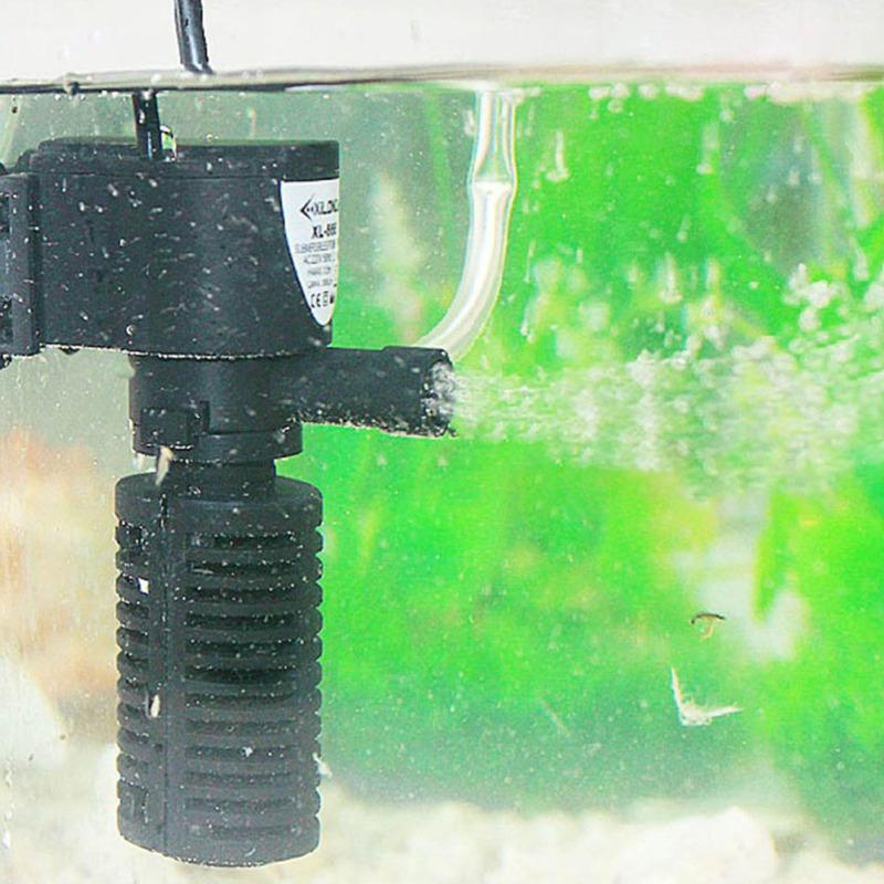 3 в 1 Фильтр для бесшумной работы аквариума, кислородный погружной очиститель воды, европейские правила