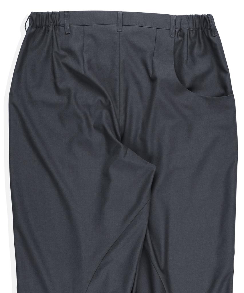 FORMLICH Curved Trousers / Dark Gray