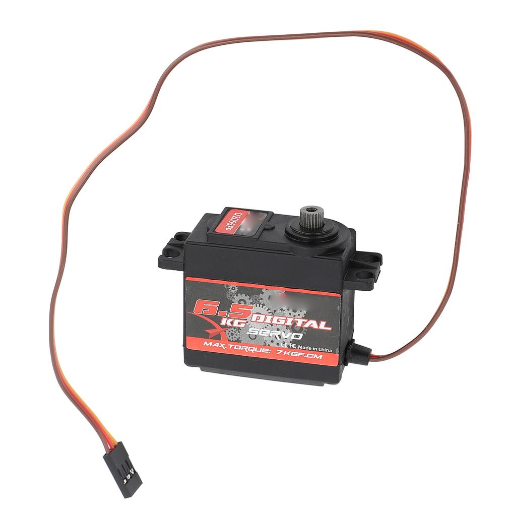 6.5 кг RC Сервомотор Пластиковый Железный Металлический Редуктор Высокий Крутящий Момент Цифровая Сервомашина для DIY RC Гусеничный Автомобиль Лодки Роботы