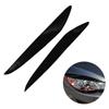 Глянцевые Черные Накладки-Реснички На Передние Фары Для Mazda 3 Mazda3 JDM 2010 2011 2012 2013