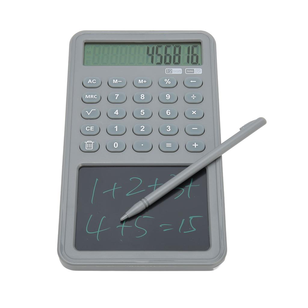 Scientific Calculator with Notepad 12 Digits LCD Display Calculator for Student Teacher High School