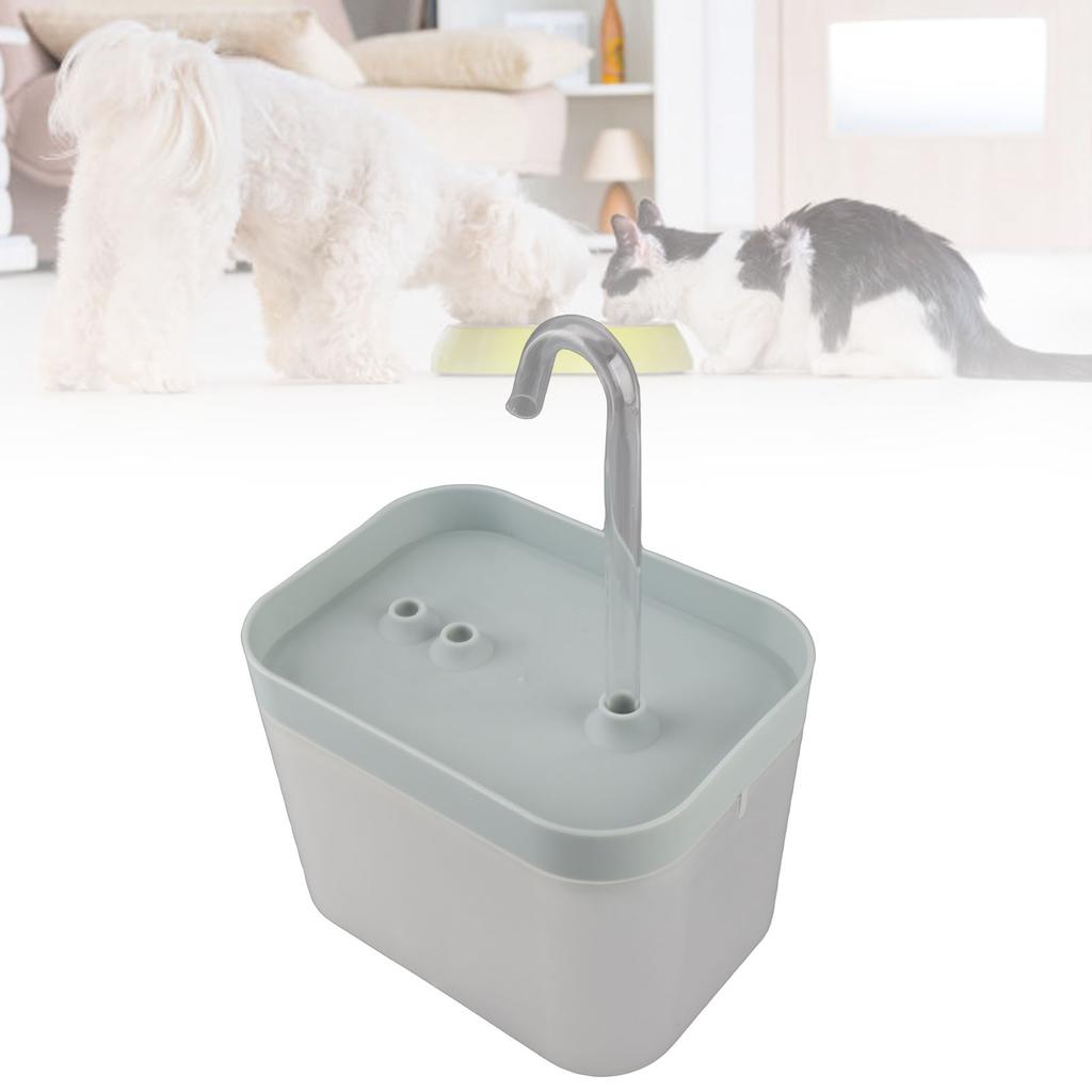 1.5L Cat Water Fountain Автоматический малошумный питьевой фонтанчик для домашних животных Диспенсер для кошек и собак