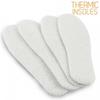 Heated Insoles - SHOE ACCESSORIES - White - Adjustable Size - Polar Fleece - Unisex