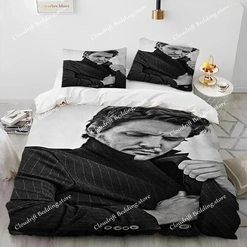 Jose Pedro Balmaceda Pascal Photo Bedding Set Pillowcase Comforter King Queen Size Boys Adult Duvet Cover Bed Set026