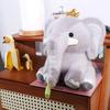Мультяшный мультяшный плюшевый слоник, креативные мягкие игрушки-животные для мальчиков и девочек