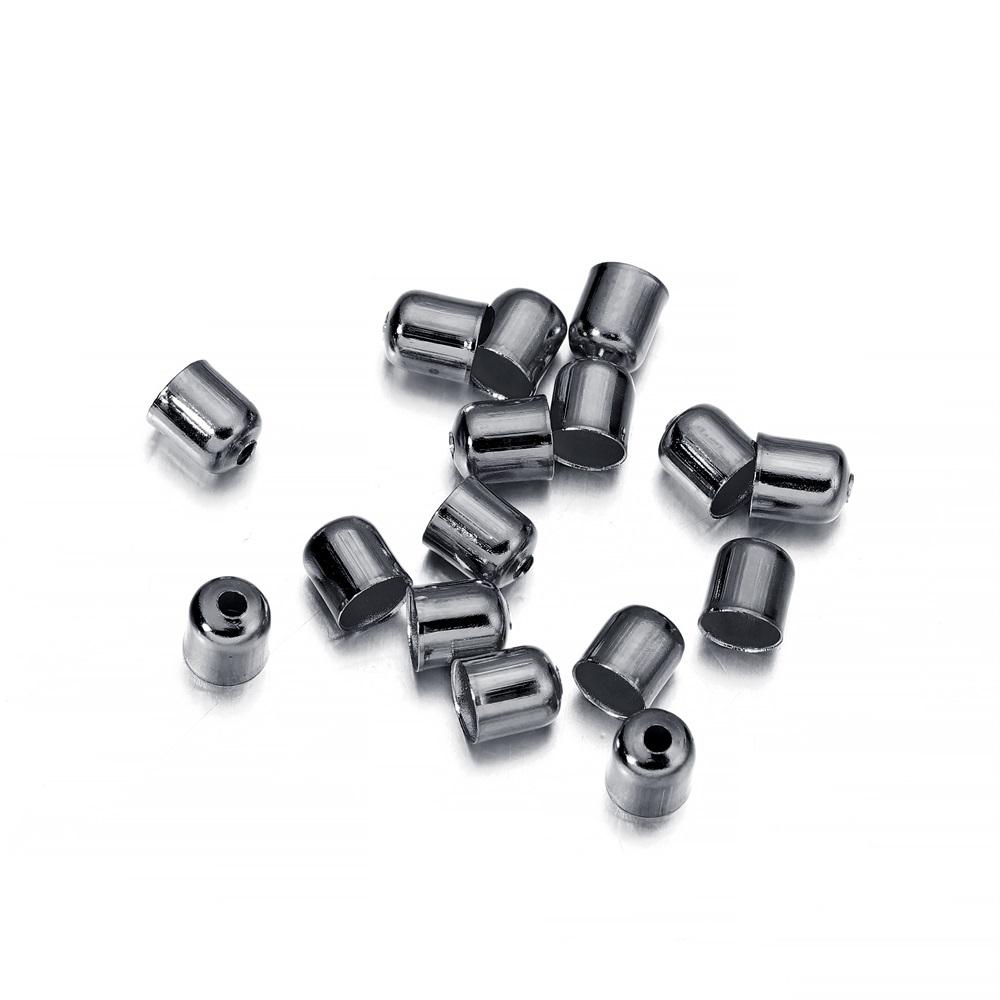 50-100 шт., шапки для бусин, кожаные шнуры, пряжка, наконечник, колпачки с кисточками для изготовления модных ювелирных изделий, сделай сам, поиск ювелирных изделий ручной работы