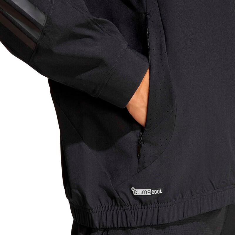 adidas Мужская тканая повседневная спортивная куртка KQ7481