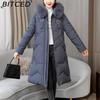 Women's Padded Coat - Plus Size, Mid-Length Winter Jacket