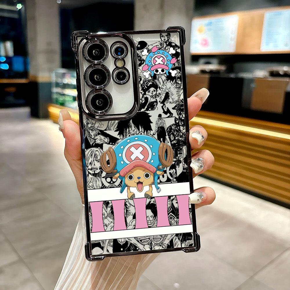 Чехол для телефона Samsung S26 Ultra с персонажами аниме One Piece - Зоро, Шанкс. Чехол для Samsung S26 S25 S24 S23 S21 Ultra S20 FE S25 Plus