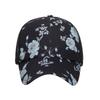 Hat Black Printed Cross Baseball Cap Cap Casual Sunscreen Visor