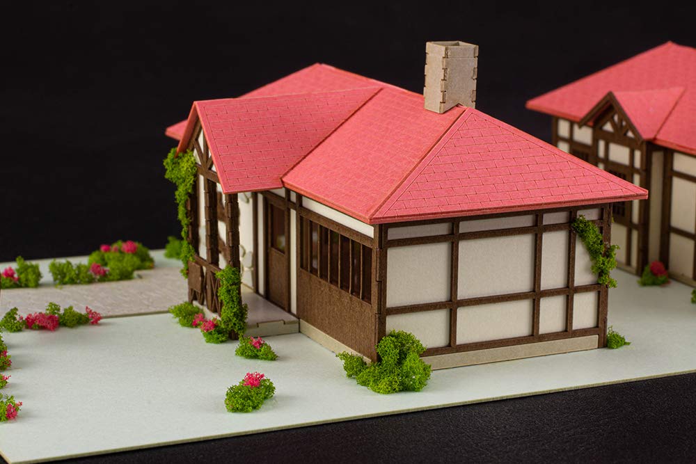 Anitecture 04 Заказывается ли у вас кролик BLOOM Hot Bakery House Scale Paper Craft PP097? & Родители Какао 1/150