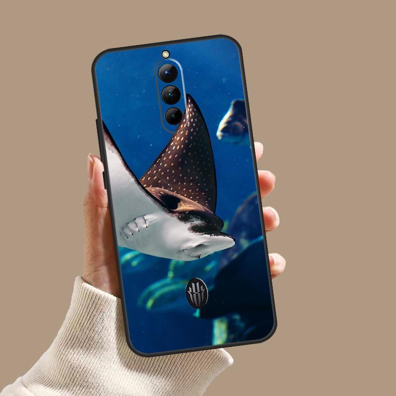 Чехол Animal Manta Ray для ZTE Nubia Red Magic 11 10S 9S 8S 8 9 10 Pro Plus 6 7 6S 7S Pro 5G 6R 10 Air