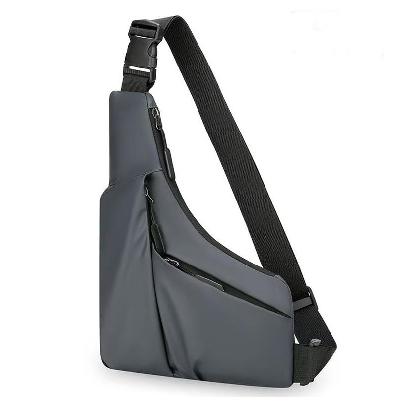 Men's Versatile Casual Chest Bag Multi-color Option Crossbody Shoulder Bag for Daily Commuting Outings