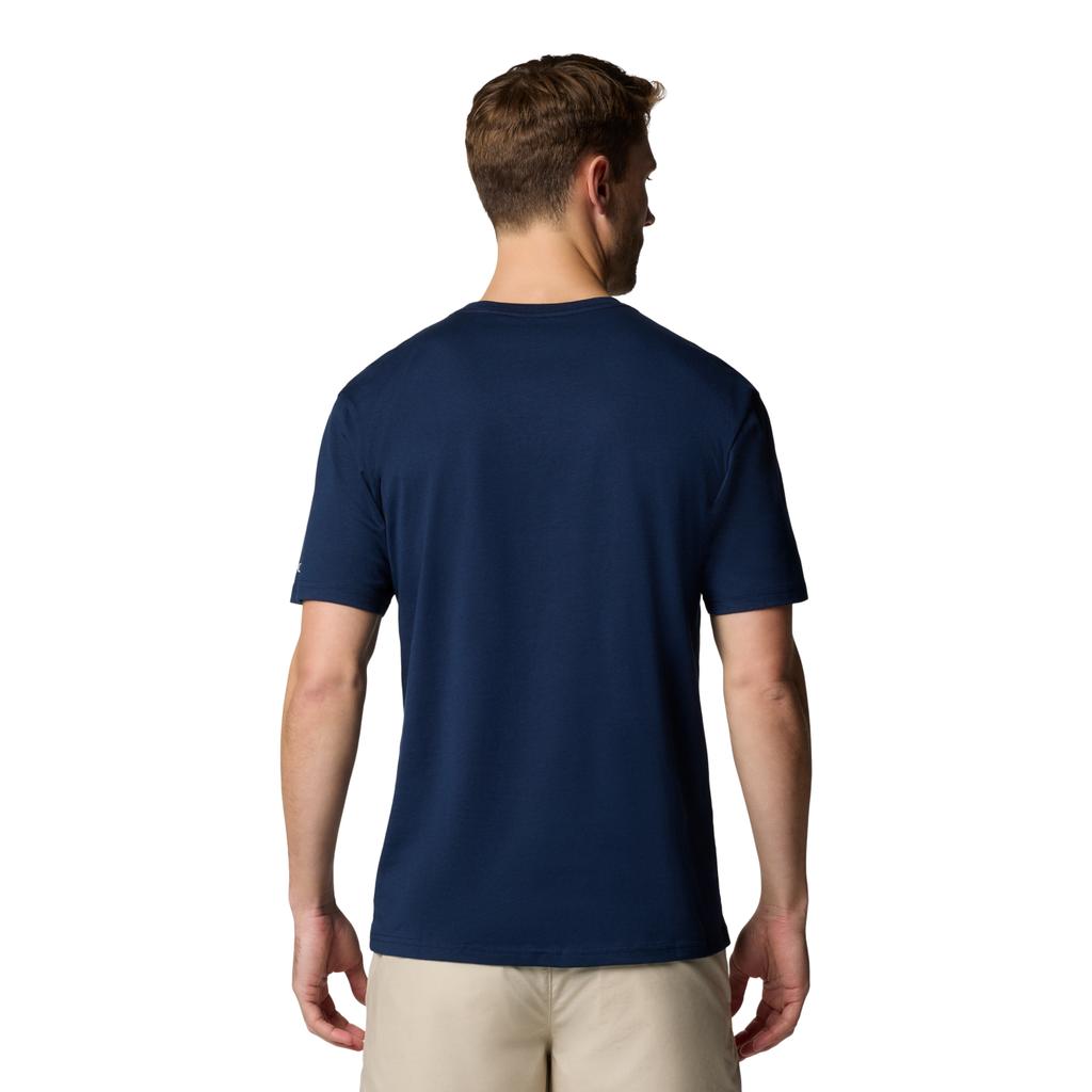Columbia Path Lake II Graphic Tee, Mens Navy T-shirt