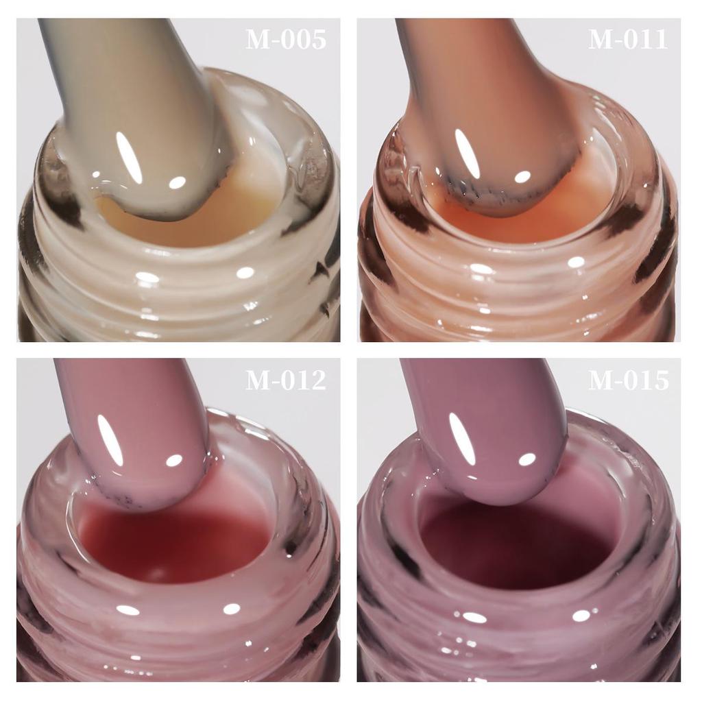 2025 Хуаньхуань Натуральный гель-лак для ногтей - Нюдовые и Нефритовые тона