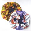 African Print Designer Bonnets and Satin Hair Wraps and Pillow Cover Colourful