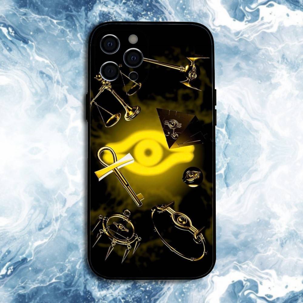 Game Yu-Gi-Oh Phone Case For iPhone17,16,15,14,13,12,11 Plus,Pro Max, Soft Silicone Black Cover