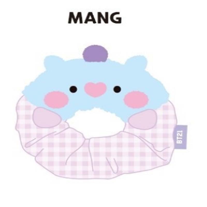 BTS BT21Official Minini Hair Scrunchie Band Tie Kpop Hairband